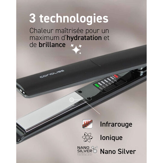 Lisseur C1 digital Soft Touch Chrome