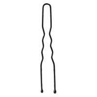 24 Épingles ondulées courtes noir