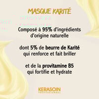 Masque capillaire au beurre de karité 1500ml,  Masque capillaire au beurre de karité 1500ml