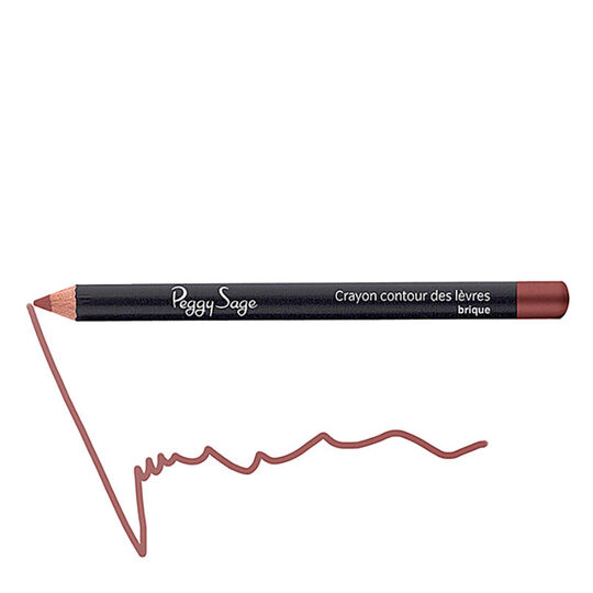 Crayon contour des l&egrave;vres brique