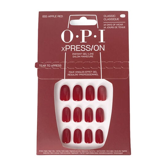 Faux ongles xpress/on big apple red