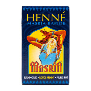 Henn&eacute; rouge ardent Masria