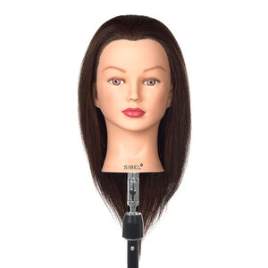 Tête d'apprentissage Aline cheveux naturels,  Tête d'apprentissage Aline cheveux naturels