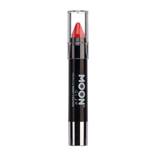 Crayon n&eacute;on corps et visage Moon Glow rouge