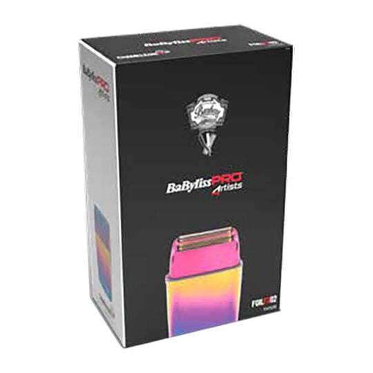 Rasoir professionnel rechargeable en m&eacute;tal FOILFX02 chameleon