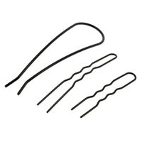 Neigeuses métal GM noires par 3