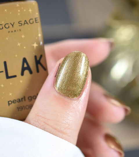 Vernis semi-permanent I-LAK pearl gold