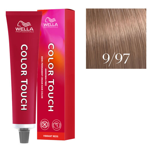 Coloration semi-permanente Color Touch 9/97 blond tr&egrave;s clair fum&eacute; marron
