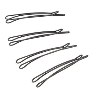 Lot de 4 barrettes noires,  Lot de 4 barrettes noires
