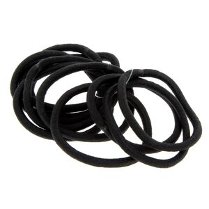 &Eacute;lastiques sans m&eacute;tal noir