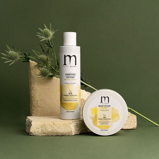 Shampooing fortifiant cheveux affaiblis