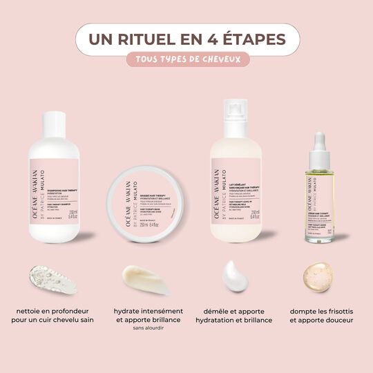 Lait d&eacute;m&ecirc;lant sans rin&ccedil;age Hair Therapy