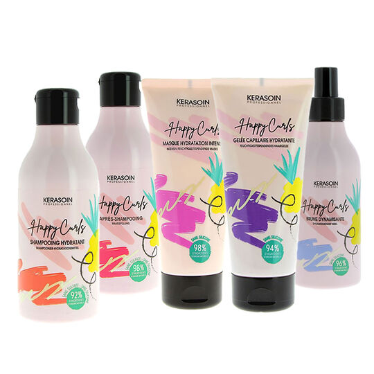 Routine cheveux cr&eacute;pus Happy Curls