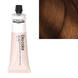 Coloration ton sur ton Dia Color 6.34 blond foncé doré cuivré,  Coloration ton sur ton Dia Color 6.34 blond foncé doré cuivré