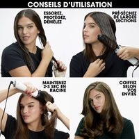 Brosse soufflante Duet Blowdry Pink Collection