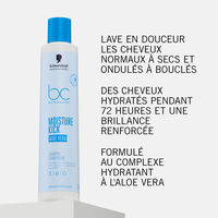Shampooing hydratant aloe vera BC Moisture Kick 1000 ml