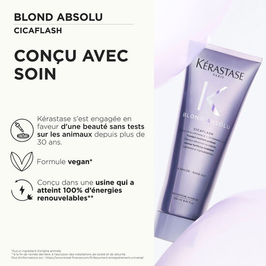 Fondant fortifiant profond Cicaflash Blond Absolu 250ml