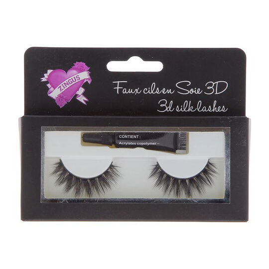 Faux cils en soie 3D N°20,  Faux cils en soie 3D N°20