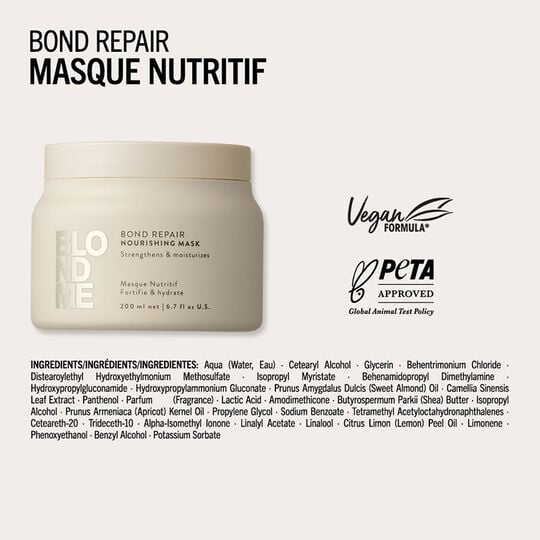 Masque nutritif Blondme Bond Repair 500ml