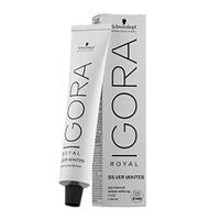 Coloration pour cheveux blancs et gris Igora Royal Silver White gris anthracite