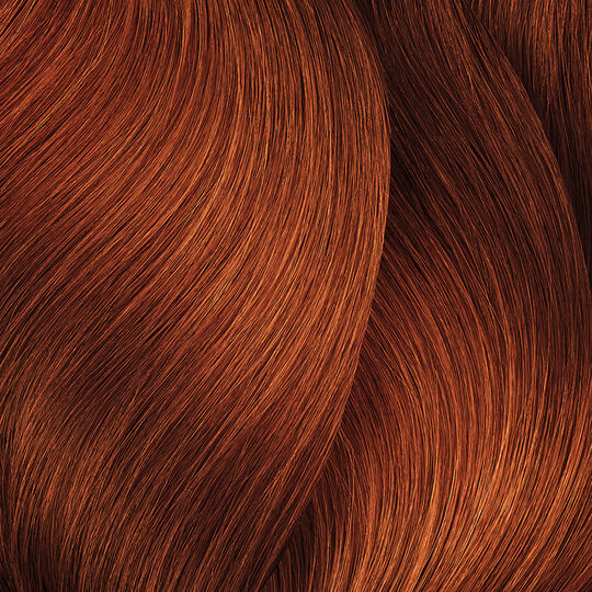 Coloration cr&egrave;me de beaut&eacute; Majirel 6.46 blond fonc&eacute; cuivr&eacute; rouge