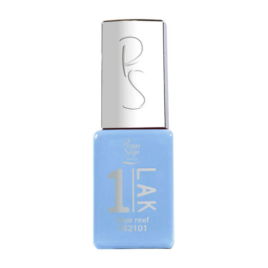 1-LAK vernis semi-permanent 3 en 1 Blue Reef