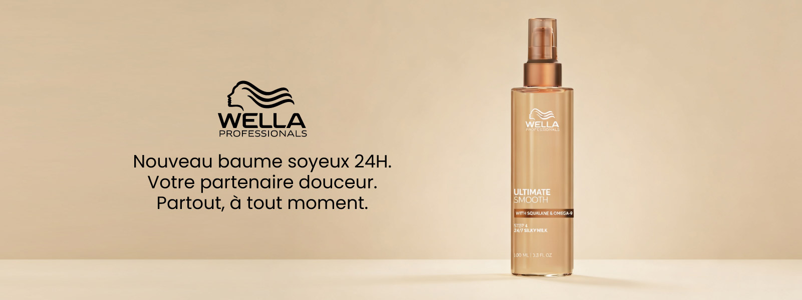 Découvrez le Baume soyeux 24H Ultimate Smooth Wella Professionnals Découvrez le Baume soyeux 24H Ultimate Smooth Wella Professionnals