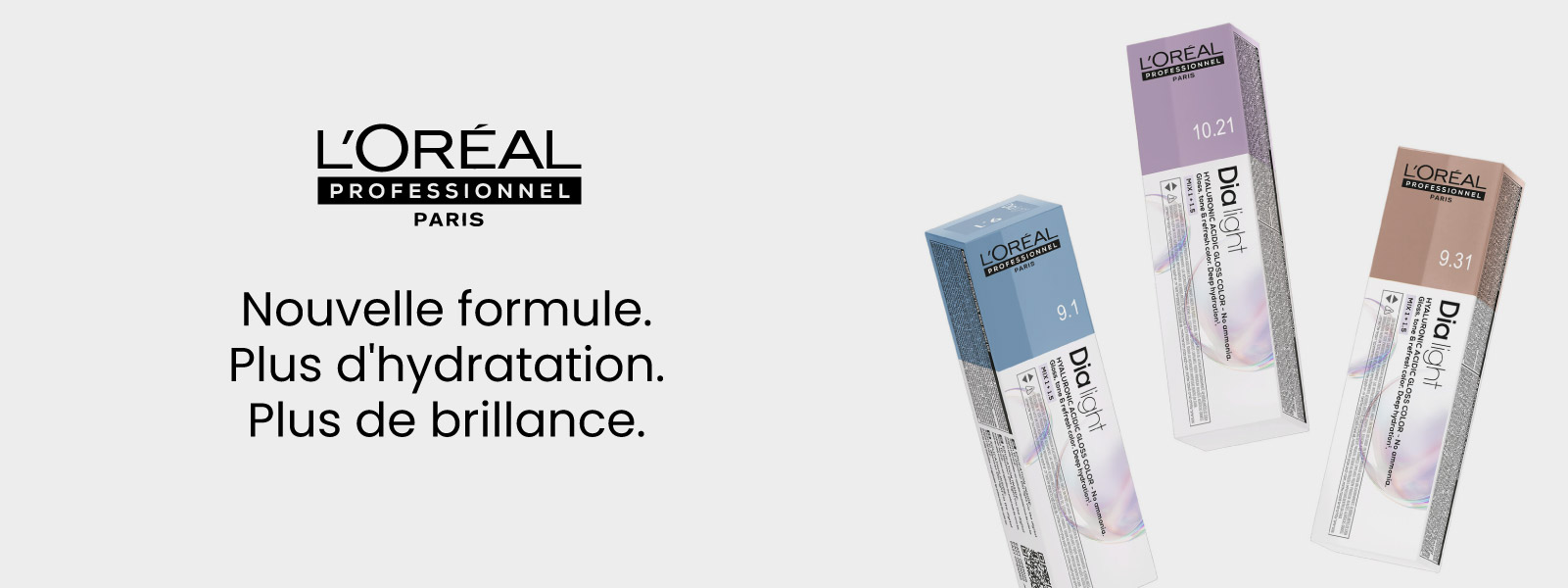 Découvrez la nouvelle formule DIa Light au complexe hyaluronique, pour des cheveux 2 fois plus hydratés !