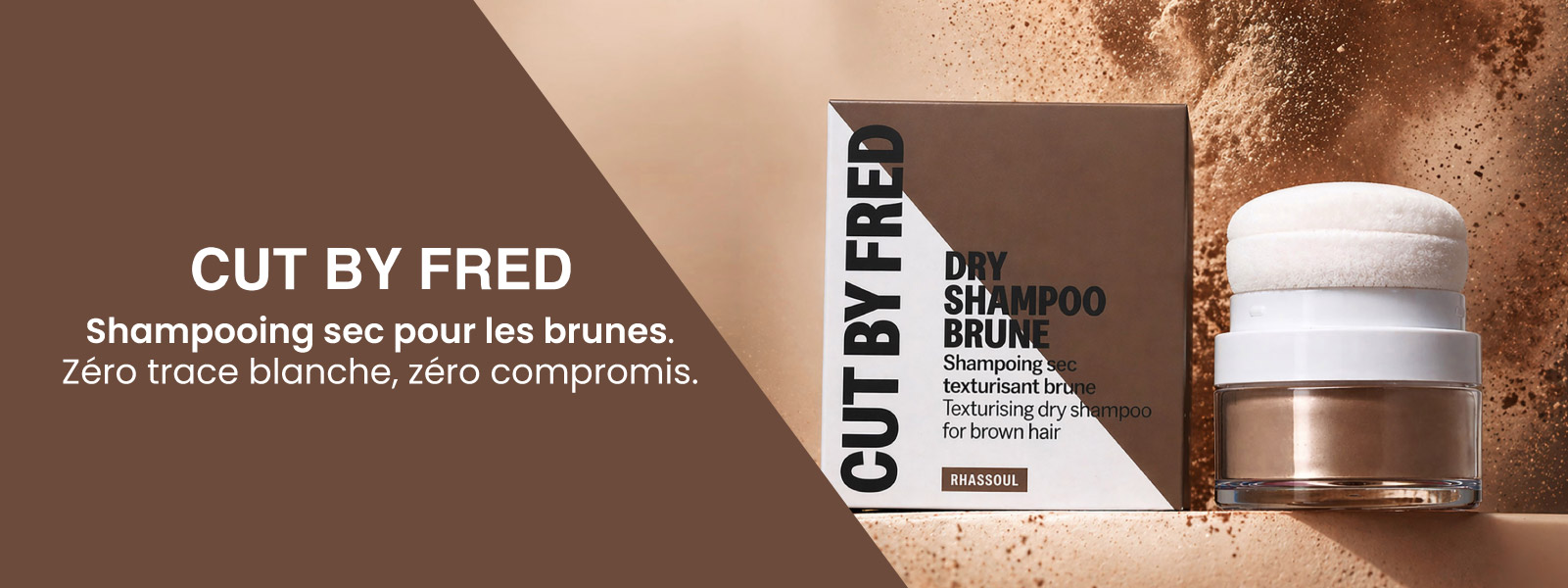 Redonner un coup de pep's à vos racines avec le nouveau Dry Brune Shampoo de Cut by Fred.