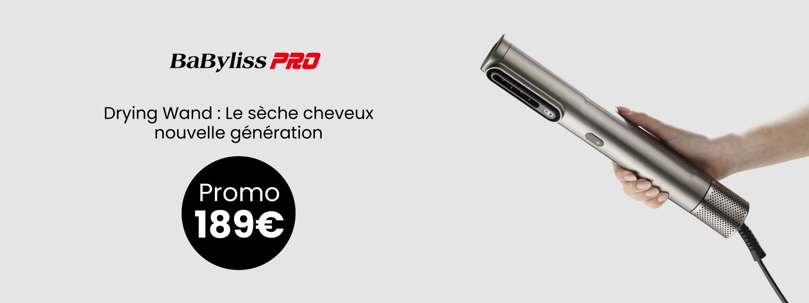 Babyliss Drying Wand - Le sèche cheveux nouvelle génération en promotion Babyliss Drying Wand - Le sèche cheveux nouvelle génération en promotion