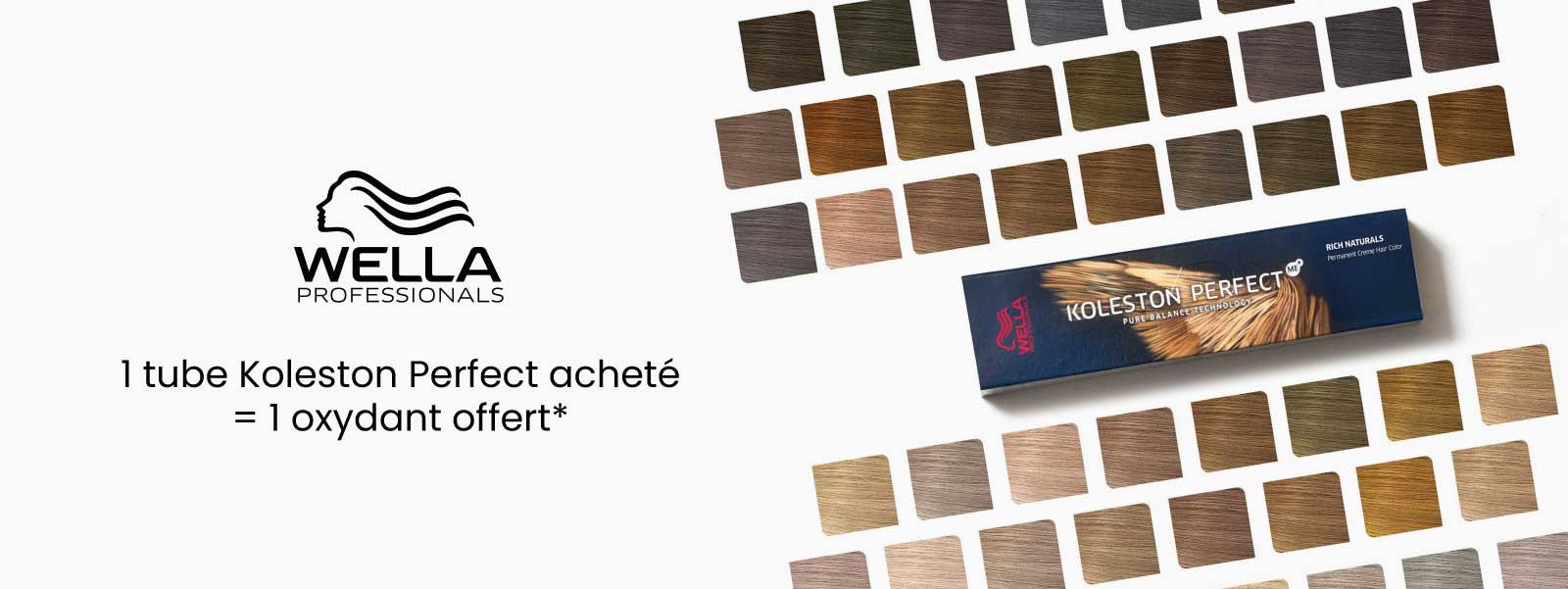 Pour l'achat d'un tube Koleston Perfect, 1 oxydant offert ! Pour l'achat d'un tube Koleston Perfect, 1 oxydant offert !