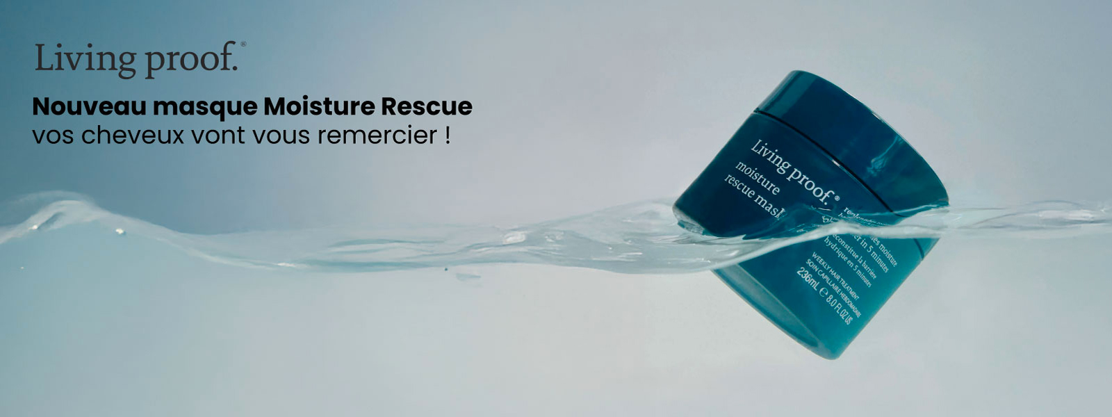 Nouveau masque Moisture Rescue : vos cheveux vont vous remercier !