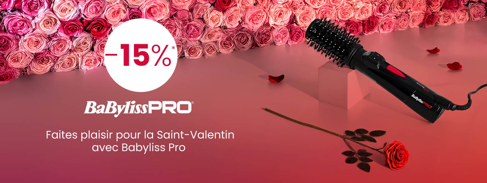 Faites plaisir pour la Saint-Valentin avec Babyliss Pro . Faites plaisir pour la Saint-Valentin avec Babyliss Pro .