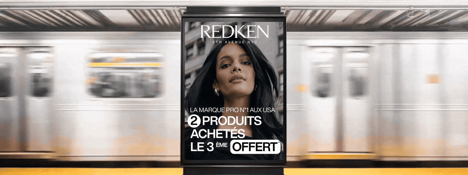 2 produits Redken achetés, le 3ème offert*.