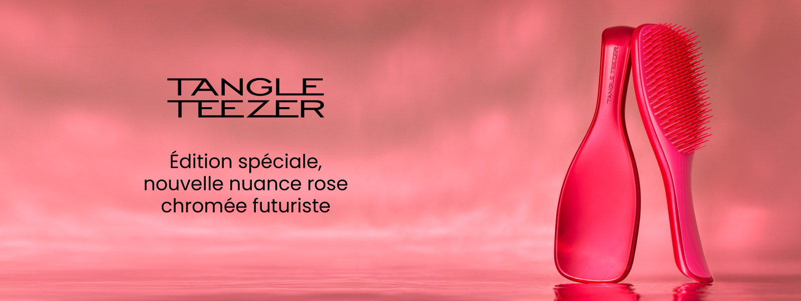 Nouvelle nuance rose chromée futuriste en édition spéciale Tangle Teezer Ultimate Detangler Nouvelle nuance rose chromée futuriste en édition spéciale Tangle Teezer Ultimate Detangler
