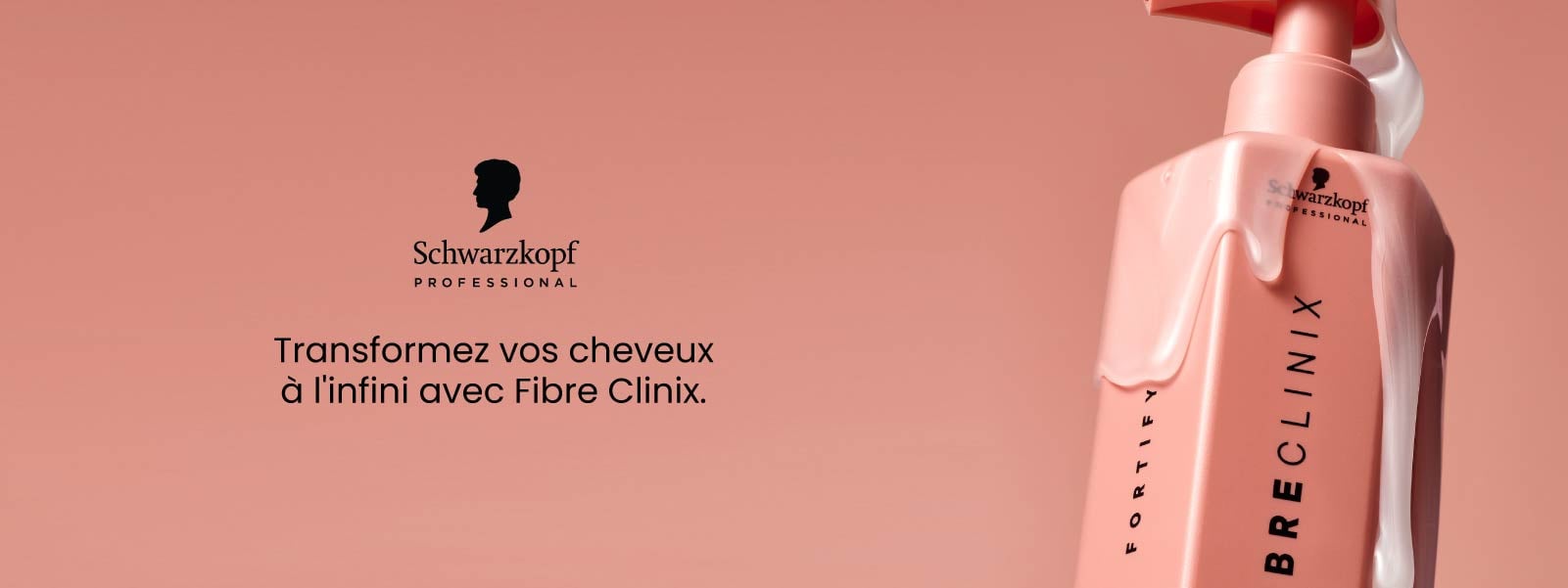 Découvrez la technologie de réparation des liaisons Fibre Clinix de Schwarzkopf Professional. Découvrez la technologie de réparation des liaisons Fibre Clinix de Schwarzkopf Professional.