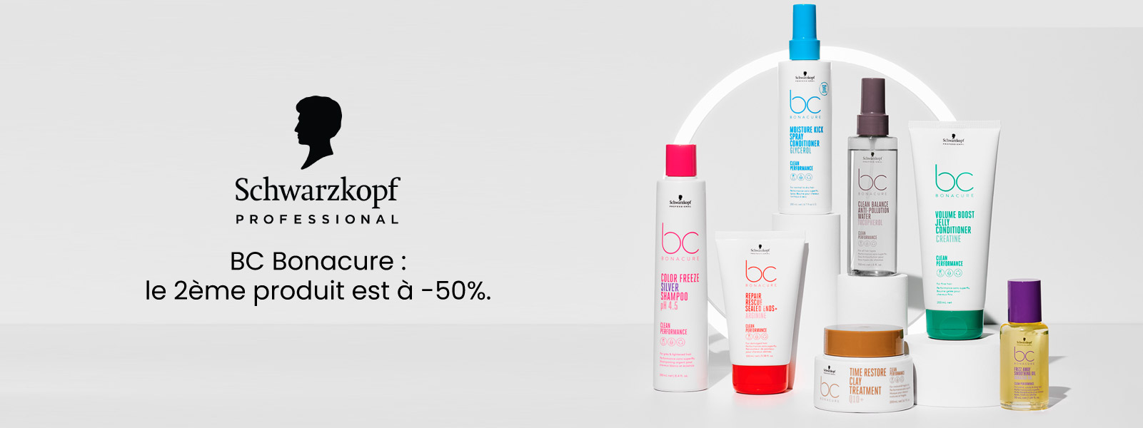 Schwarzkopf BC Bonacure BC Bonacure : 2ème à -50%