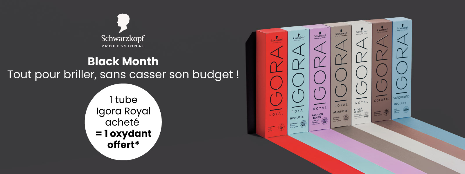 Le Black Month avec Igora Royal. Le Black Month avec Igora Royal.