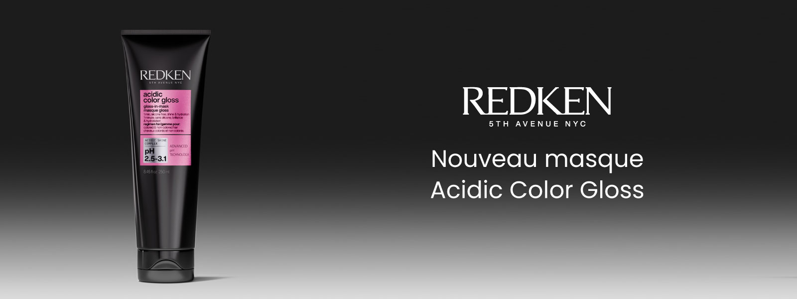  En Septembre, découvrez le nouveau masque ACG Gloss In de Redken à La Boutique du Coiffeur !