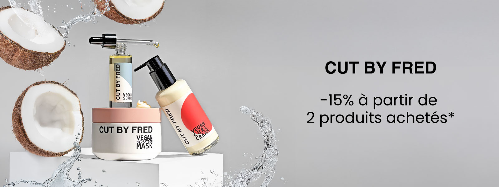Cut by Fred : -15% dès 2 produits achetés